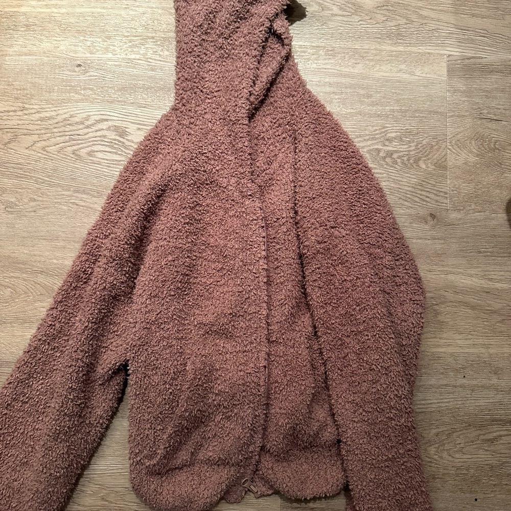 Skims fluffy cropped sweater
